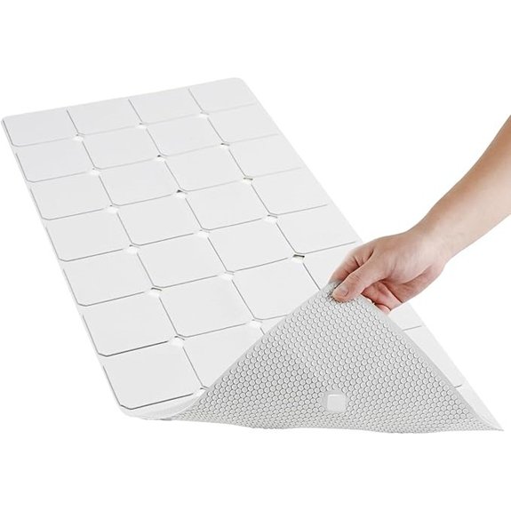 non slip silicone bathtub mat