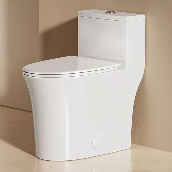 7 Best Compact Toilets for 2026 (Small Bathroom Saviors) 5 one piece dual flush toilet