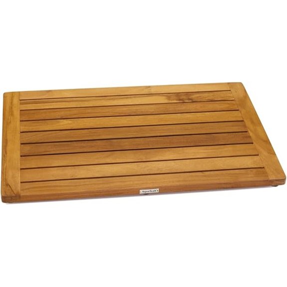 original spa teak bath mat