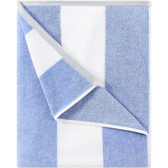 oversized cotton beach towel