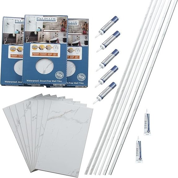 10 Best Shower Surrounds for 2026 (Transform Your Bathroom) 7 palisade carrara marble tile