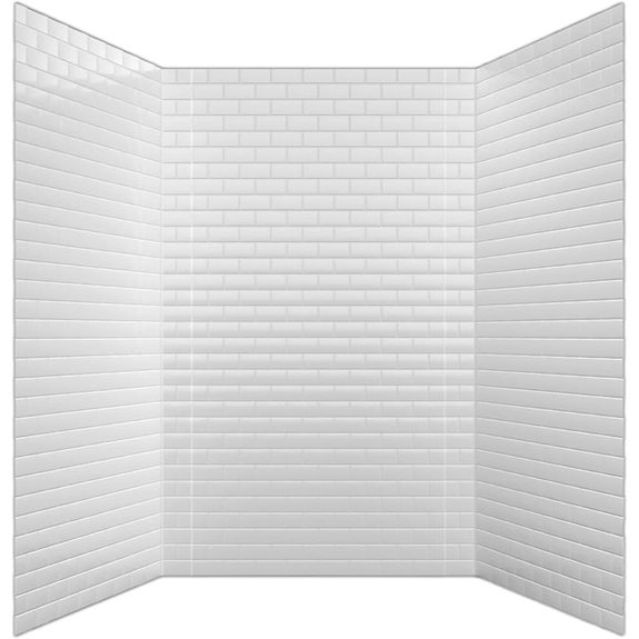 10 Best Shower Surrounds for 2026 (Transform Your Bathroom) 1 plain to beautiful subway wall panels kit