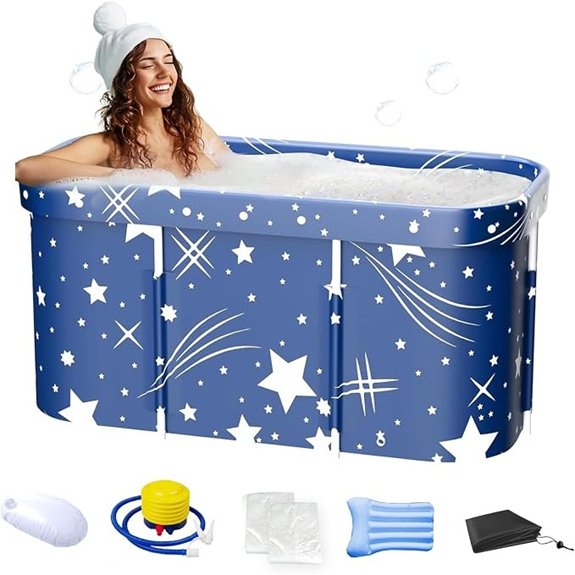 15 Best Portable Bathtubs for Adults in 2026 6 portable foldable bathtub for adults 45 3x23 6x19 7
