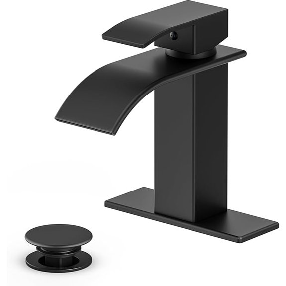 10 Best Rated Bathroom Faucets for 2026 2 ryuwanku matte black faucet