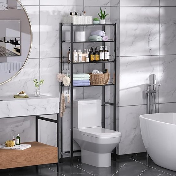 5 Best Toilet Closets for 2026 5 samstar four tier toilet rack