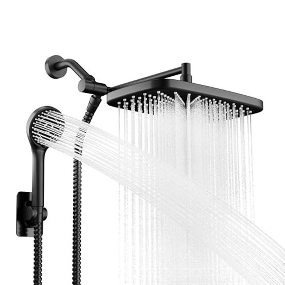10 Best Bathroom Showers for 2026 (Transform Your Space) 6 seacity black rain shower head