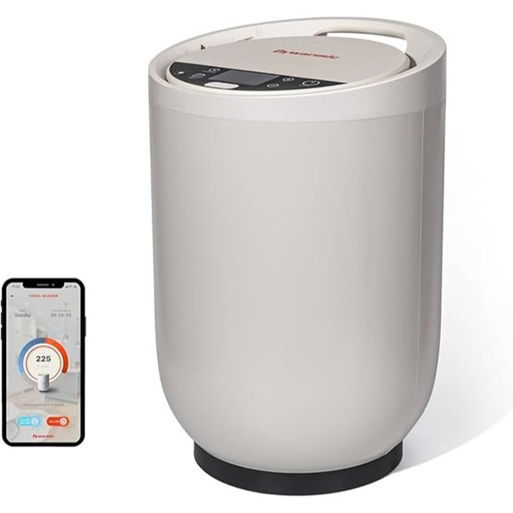 smart towel warmer with voice control