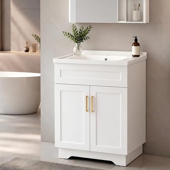 5 Best Vanities for Small Bathrooms in 2026 4 smhxo 24 inch white vanity