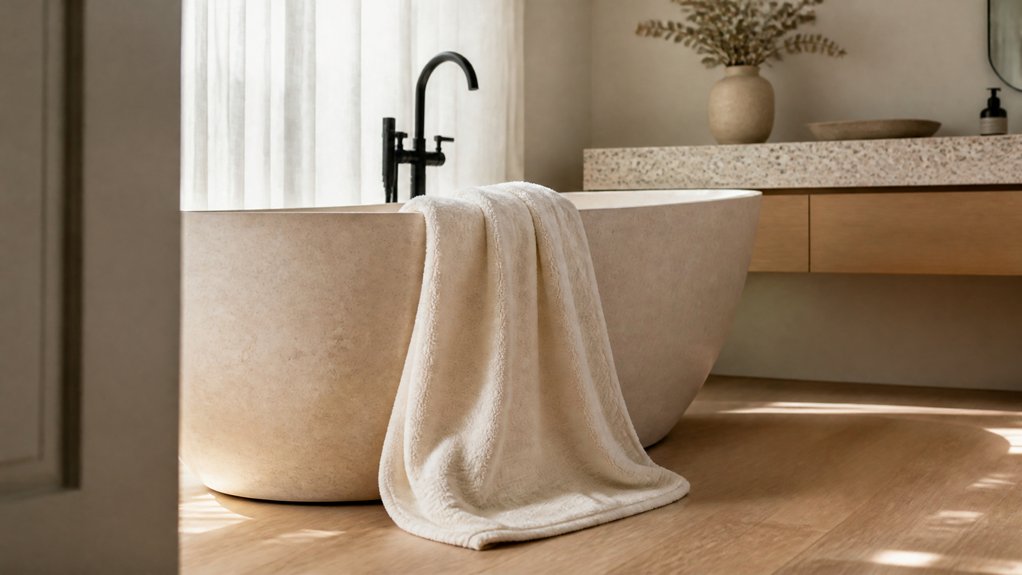soft towels for spa like luxury