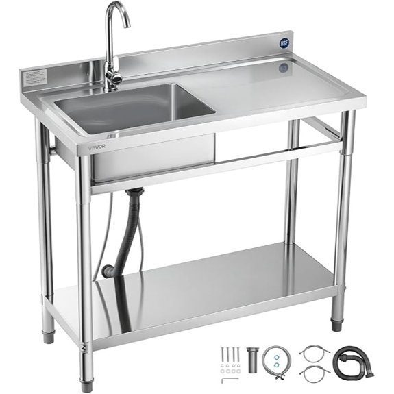 5 Best Stainless Steel Sinks for 2026 1 stainless steel utility sink