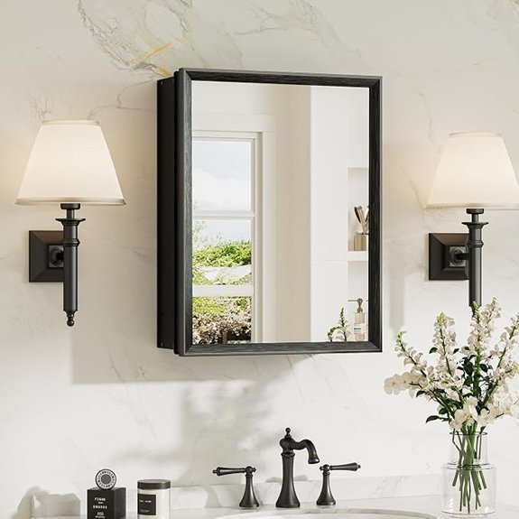 tokeshimi 14x18 cabinet mirror