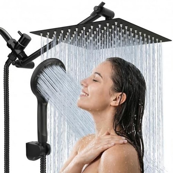 7 Best Rainfall Shower Heads for 2026 7 tudoccy 8 inch shower combo