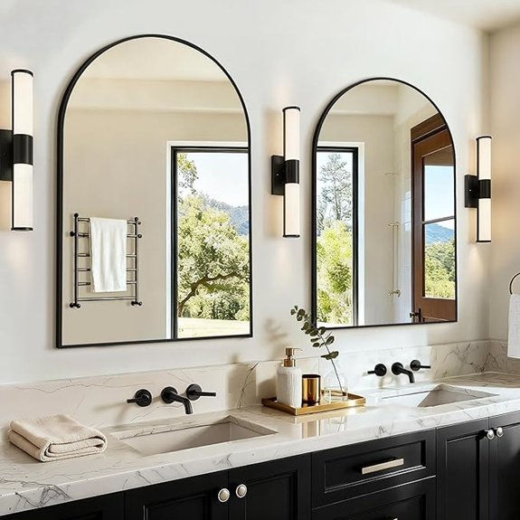 10 Best Bathroom Vanity Mirrors for 2026 10 two pack arched bathroom mirrors