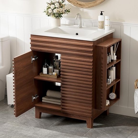 vabches 29 walnut vanity