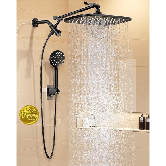 10 Best Rated Shower Heads for 2026 7 veken 11 8 rain shower