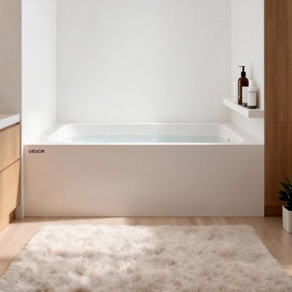 12 Best Alcove Bathtubs for 2026 7 vevor alcove acrylic tub