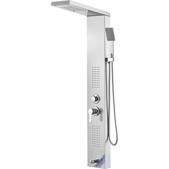 vevor led shower panel 5 mode panel system