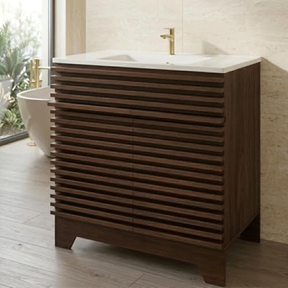 vnn 32 walnut vanity