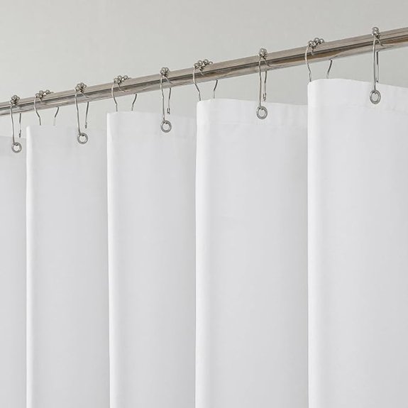 water repellent shower curtain liner