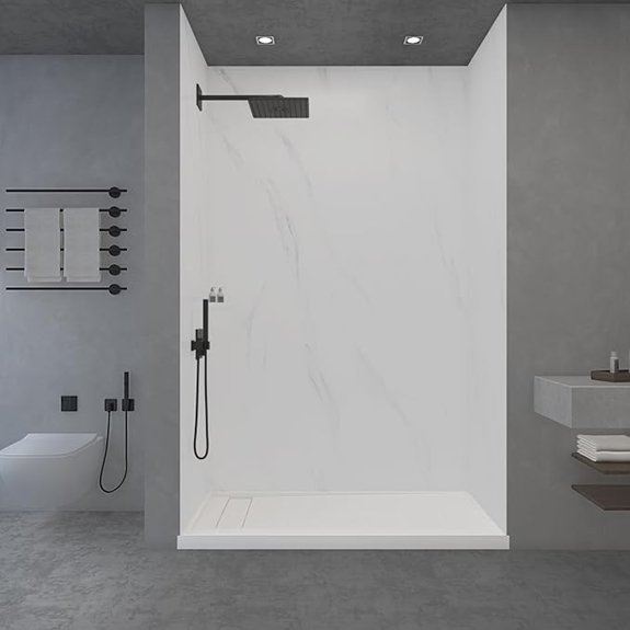 10 Best Acrylic Shower Walls for 2026 5 woodbridge 3 piece shower kit