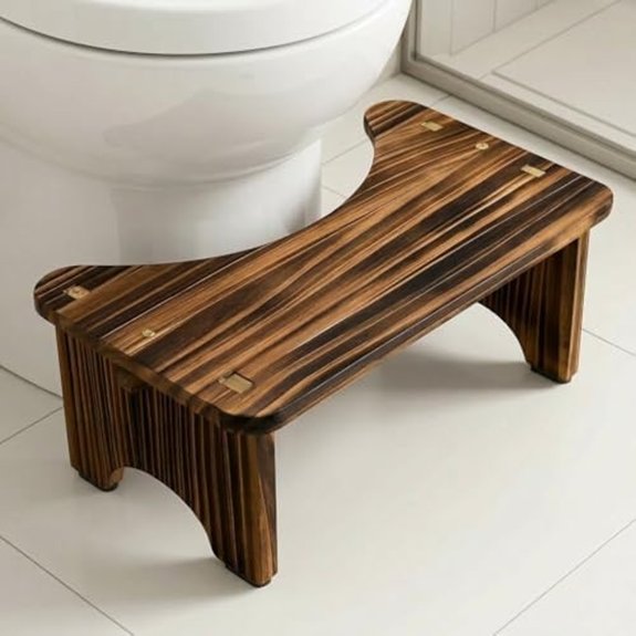 15 Best Toilet Stools for 2026 (Better Poops Guaranteed) 13 wooden toilet foot stool haoioksc model
