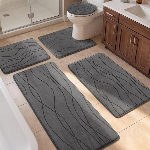 7 Best Bathroom Rugs for 2026 (Step Into Luxury) 7 yihouse bathroom rug set